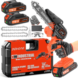 BEI & HONG 06-inch Security added Mini Chainsaw 